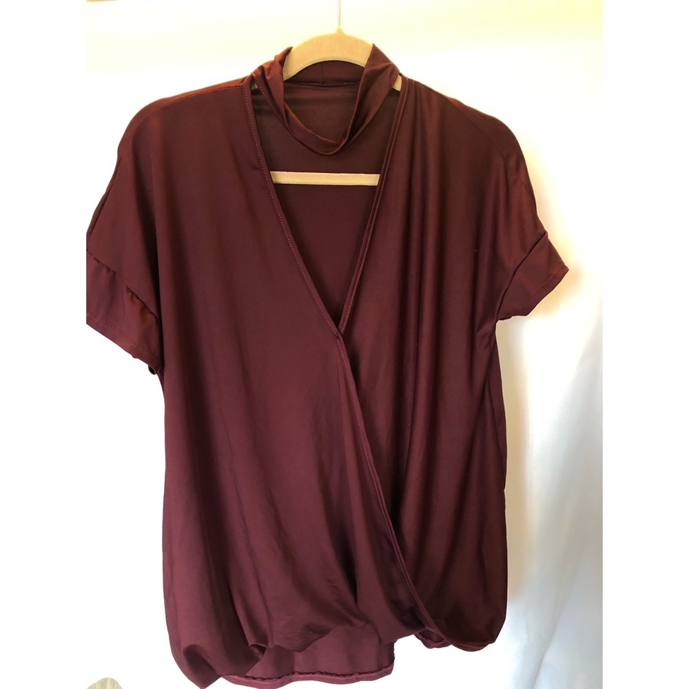 Maroon blouse